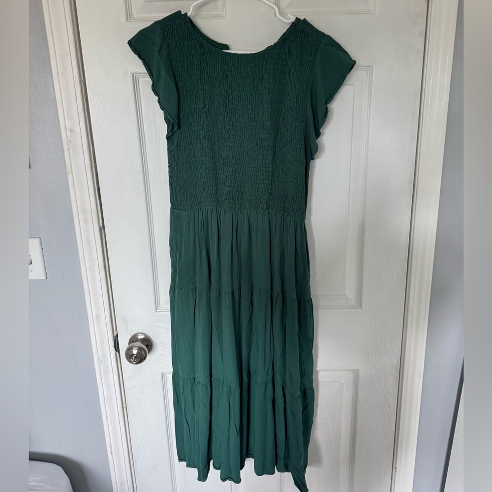 Elegant Green Women's Dress